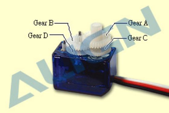 Picture of KQ910002A Gear Set for 6X Servo