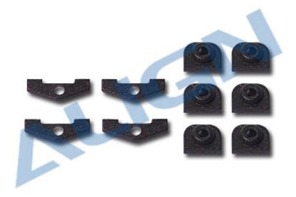 Picture of HS1232 Anti Rotation Bracket Spacer and servo nuts