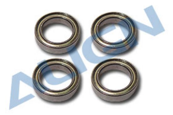 Picture of Align H60125 Front Torque Tube Drive Bearings (6701ZZ) 12x18x4mm