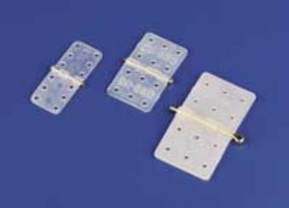 Picture of Du-Bro 118 7/16 (11mm) Small Nylon Hinge (QTY/PKG: 6)