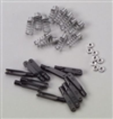 Picture of Du-Bro 601 4-40 Spring Steel Kwik-Link Clevis (For .093 Wire) x12