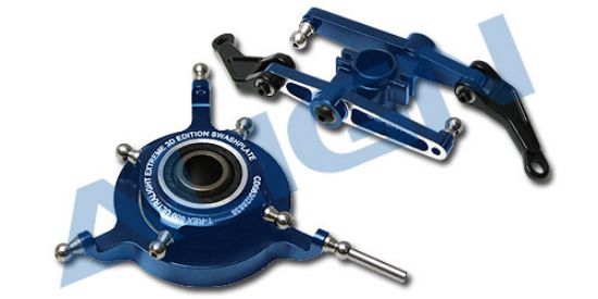 Picture of HN6074-84 Rotor Head Upgrade Assembly/Blue /Swash Plate