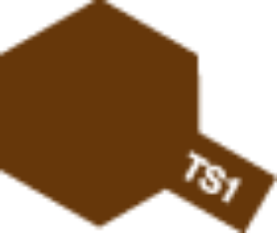 Picture of TS-01 Tamiya Color Spray Paint TS-1 Red Brown