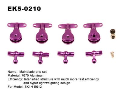 Picture of E-Sky EK5-0210/001103 metal upgrade mainblade grip set