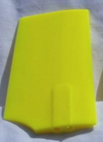 Picture of KBDD 4201 Plastic Neon Yellow Paddles for 30-50 size heli