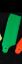 Picture of KBDD 4056 70mm Neon Green Plastic Tail Blades Atom 500/ Lepton S