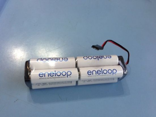 Picture of Eneloop ENE96-FUT-S 2000mAh 9.6v Futaba TX square Battery