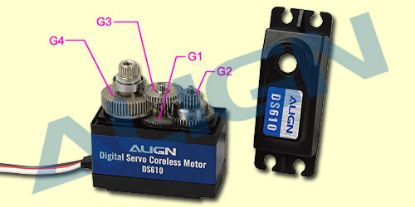 Picture of K10434A/HSP61031 DS610/620 Servo Gear Set