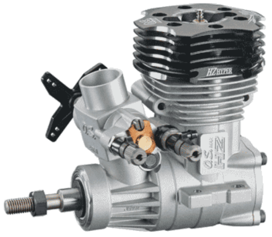 OS Engines 15630 55HZ-H Hyper Heli Engine w/40L. Hobby Hangar