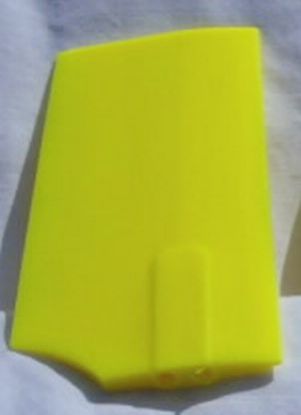 Picture of KBDD 4213 Plastic Neon Yellow Paddles for 500 size heli 2.5mm
