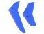 Picture of E-Sky EK1-0419L000685 Vertical and Horizontal Stabilizers Blue