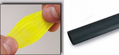 Picture of HA091-02 Servo Mesh Wrap Yellow 1m