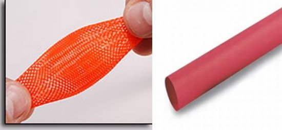 Picture of HA091-05 Servo Mesh Wrap Orange 1m