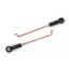 Picture of E-Flite EFLH3008 Servo Pushrod Set with/Ball Link (2): BMSR
