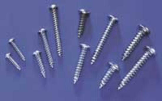 Picture of Du-Bro 528 4 x 3/4 Button Head Sheet Metal Screws (QTY/PKG: 8)