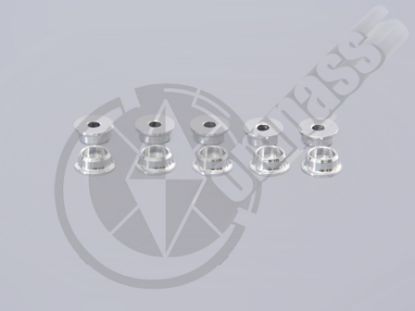 Picture of CM05-0807S Screw Caps/Washers Silver M3