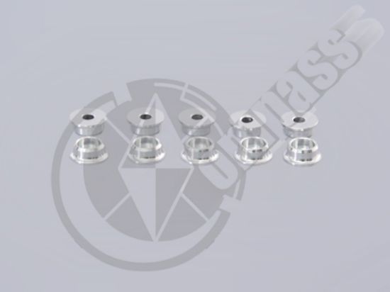 Picture of CM05-0807S Screw Caps/Washers Silver M3
