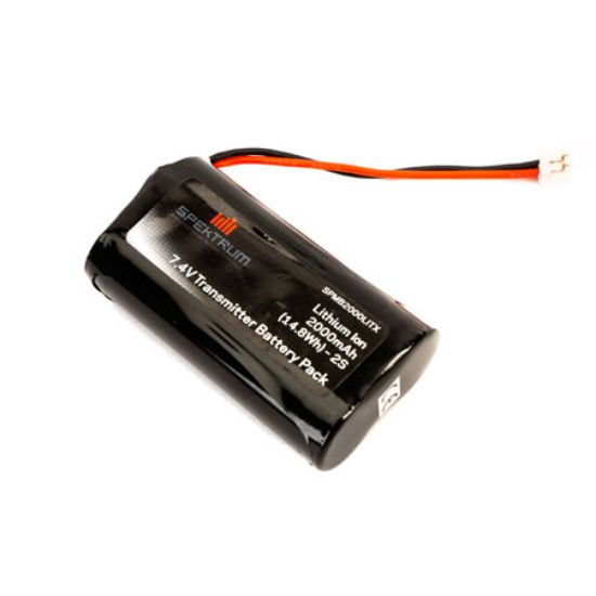 Picture of Spektrum SPMB2000LITX 2000mAh Li-lon Transmitter Battery DX8 DX9