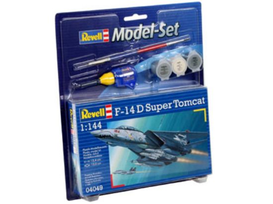 Picture of Revell RV64049 1/144 MODEL SET F-14D SUPER TOMCAT