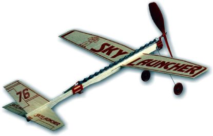 Picture of Guillow's No.76 Sky Launcher balsa plane