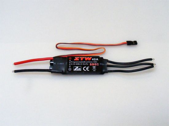 Picture of ZTW A-ZTW40A 40 Amp S-BEC ESC