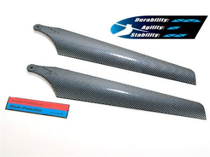 Picture of Xtreme LBL005-K Main Blade-Upper, Black Carbon Print (Esky Big L