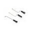 Picture of E-Flite BLH3508 Servo Pushrod Set with ball link: 3pcs: mCP X