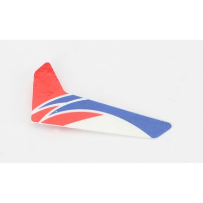 Picture of E-Flite BLH3520R Red Vertical Fin with Decal: mCP X