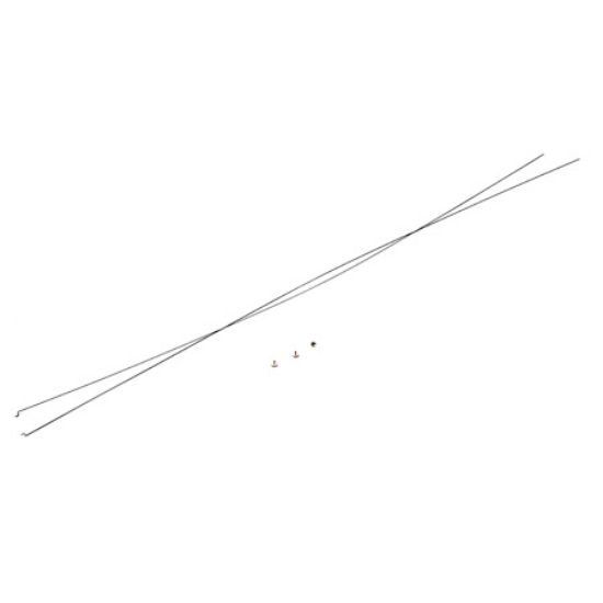 Picture of ParkZone PKZ4722 Pushrod with Quick Connector: Radian