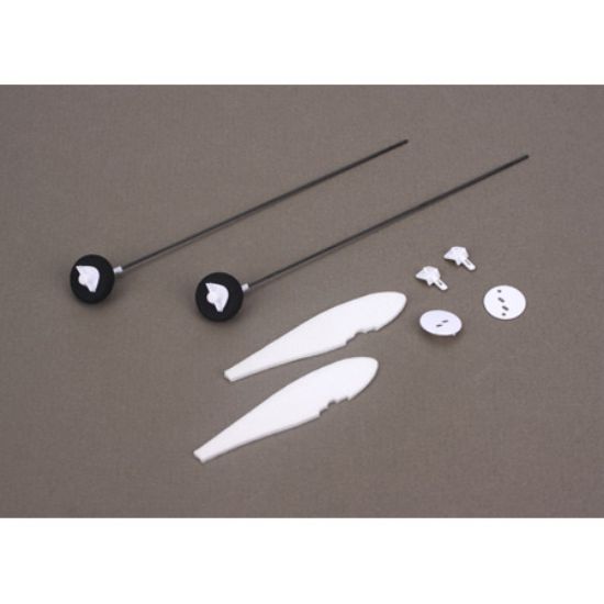 Picture of E-Flite EFLU1055 Landing Gear With Mounts: UMX Extra 3D