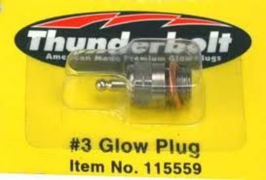 Picture of Thunderbolt 115559 #3 Competition Platinum Glow Plug