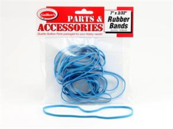 Picture of Guillow's GUI 0119 7" x 3/32 Replacement Rubber Bands