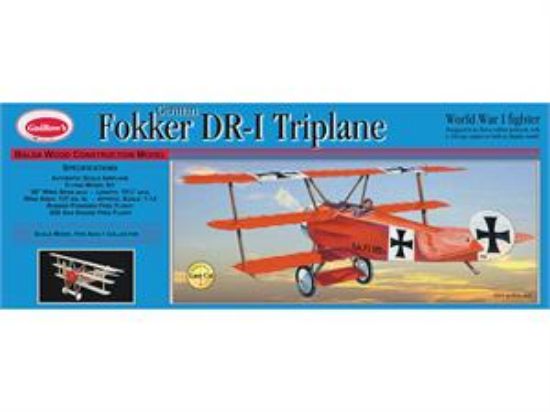 Picture of Guillow's GUI 204 Fokker DR-1 Triplane