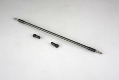 Picture of Kasama KSM40-T07 Rudder control rod set (Rear) TI,CF,ALU