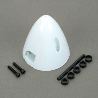 Picture of Du-Bro 284 2-1/2" Spinner White (QTY/PKG: 1 )