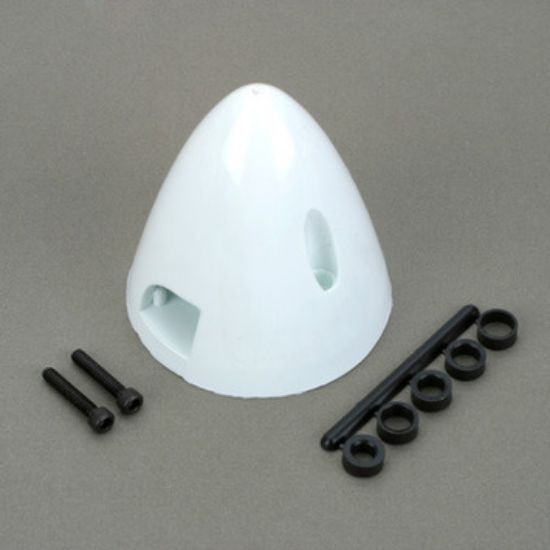 Picture of Du-Bro 284 2-1/2" Spinner White (QTY/PKG: 1 )