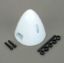 Picture of Du-Bro 284 2-1/2" Spinner White (QTY/PKG: 1 )