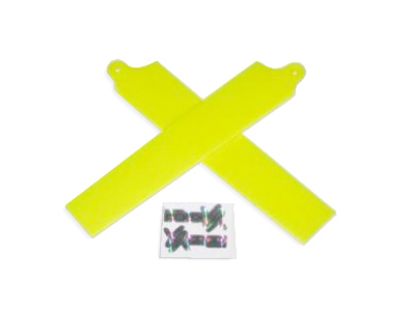 Picture of KBDD 5001 Extreme Edition Blades for Blade mCPX - NEON YELLOW