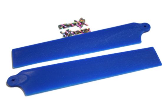 Picture of KBDD 5004 Extreme Edition Blades for Blade mCPX - PEARL BLUE