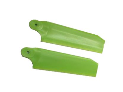 Picture of KBDD 4076 104mm Tail Blades - Extreme Edition - Neon Lime