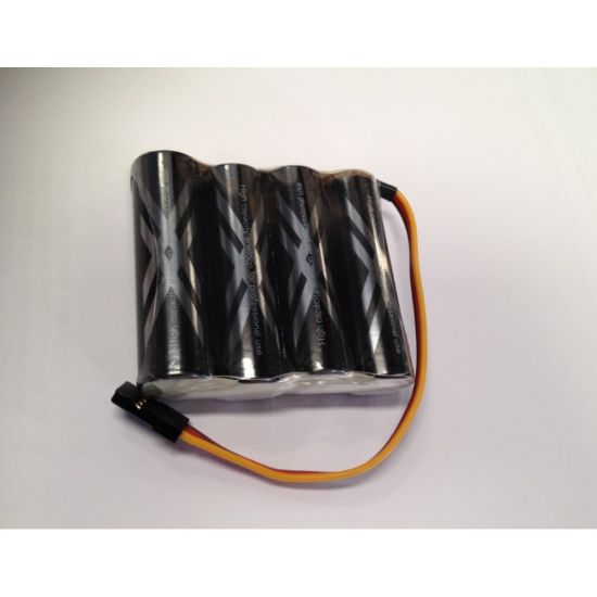 Picture of ENELOOP ENE48VF-25 4.8V 2500mah Sanyo Flat Pack w/JR lead
