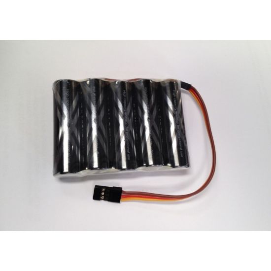 Picture of Eneloop ENE60VF-25 Sanyo 6.0V 2500mAh NiMh RX Flat Pack