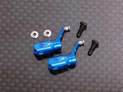 Picture of Xtreme MCPX001 Metal Blade Grip w/ angular-contact bearings Blue