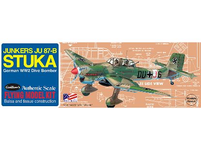 Picture of Gullow's 0508 Junkers JU-87B Stuka rubber band powered