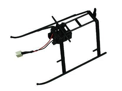 Picture of Nine Eagles NE402320012A Bravo SX Skid Set (Black)