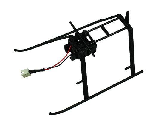 Picture of Nine Eagles NE402320012A Bravo SX Skid Set (Black)