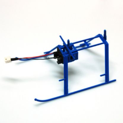 Picture of Nine Eagles NE402320010A Bravo SX Skid Set (LT Blue)