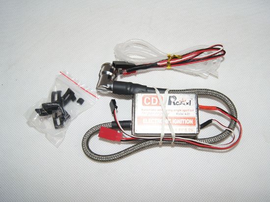 Picture of RCEXL CDI-1124 CDI Ignition Kit for 10mm NGK CM6 SINGLE (DL50,DLE55)