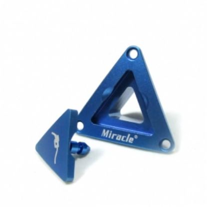 Picture of Miracle RC FP8009-B CNC Triangle Fuel plug/Fuel Dot (Blue)