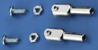 Picture of Du-Bro 302 4-40 Threaded Rod Ends (Qty:2)
